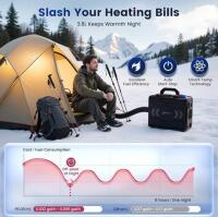 Hcalory HC-A02 Portable Diesel Air Heater with Remote and App Control, retails for $199.99 (spot #4) - 8