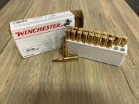 Winchester .308 Win 147 gr FMJ Rifle Ammo, 17 Rounds, Made in USA, Target Practice - 2