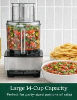 Cuisinart DFP-14BCNY 14-Cup Food Processor, 720W, Stainless Steel (FL 7) - 3