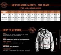 Milwaukee Leather SH-1011 Classic Brando Black Motorcycle Jacket 2XL, Cowhide, Zip-Out Liner - 4