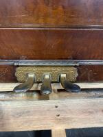 Hamilton Cabinet Grand Upright Piano, Ornate, 3 Pedals, c. 1900, Medaille D&rsquo;Argent Paris - 4