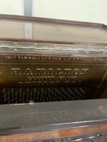 Hamilton Cabinet Grand Upright Piano, Ornate, 3 Pedals, c. 1900, Medaille D&rsquo;Argent Paris - 6