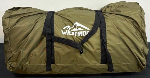 Wildfinder Car Rear Soft Tent ZW-01020225 8x8x6.9 ft, Fits SUVs/Minivans, Olive, Full Kit