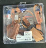 1836 WRANGLER-TB-502 Shoulder Holster for SIG P320/Springfield XDM 4.5, Right Hand, Tan