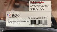 1836 WRANGLER-TB-502 Shoulder Holster for SIG P320/Springfield XDM 4.5, Right Hand, Tan - 2
