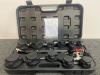 Universal Turbo System Tester Kit 12+ Adapters, 0&ndash;30 PSI Gauge, Hard Case, twin sozed bubble fur throw blanket (#2) - 2