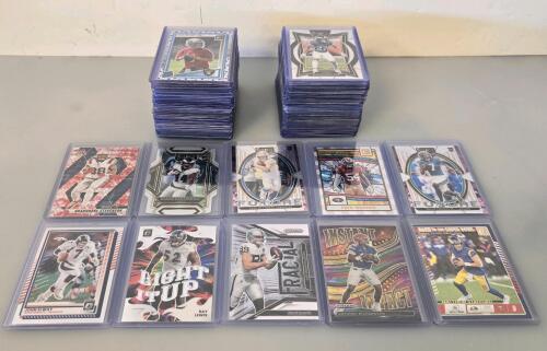 Panini NFL Trading Card Collection: 80+ Cards, Featuring Rookies and Stars