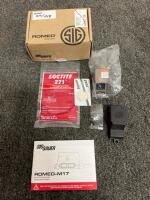 SIG Sauer ROMEO-M17 Reflex Red Dot Sight, 2 MOA, M17/M18 Pistol Compatible, CR2032, IPX7 - 3