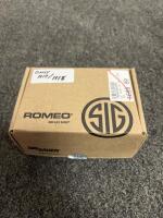 SIG Sauer ROMEO-M17 Reflex Red Dot Sight, 2 MOA, M17/M18 Pistol Compatible, CR2032, IPX7 - 4