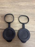 Mixed Firearm Accessories & Parts Lot: Pachmayr & Ruger Grips, Glock Loader, Scope Covers, Locks (spot #4) - 7