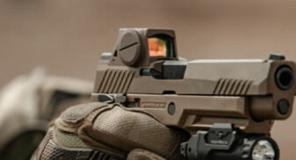 SIG Sauer ROMEO-M17 Reflex Red Dot Sight, 2 MOA, M17/M18 Pistol Compatible, CR2032, IPX7