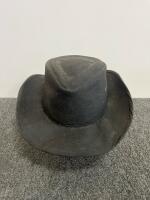 Outback Trading Co. Black Oilskin Waterproof Hat & Atwood Marfa Straw Cowboy Hat, Adult Unisex (2) - 2