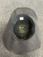 Outback Trading Co. Black Oilskin Waterproof Hat & Atwood Marfa Straw Cowboy Hat, Adult Unisex (2) - 3