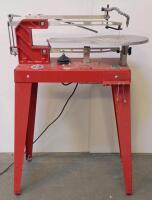 RBI Hawk 220-3 Precision Scroll Saw, 20" Throat, Tilting Table, Heavy Duty Stand, Serial #7669 - 4