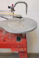 RBI Hawk 220-3 Precision Scroll Saw, 20" Throat, Tilting Table, Heavy Duty Stand, Serial #7669 - 6