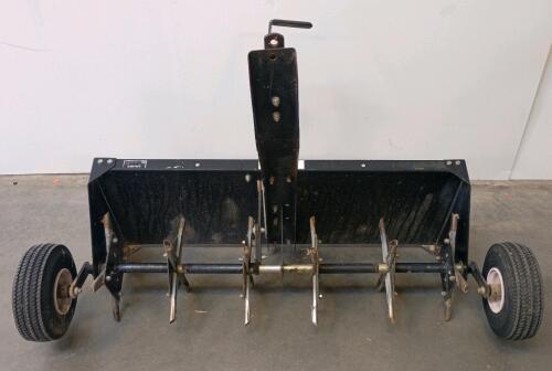 Agri-Fab 40" Tow-Behind Plug Aerator, Steel Frame, 24 Knives, Weight Tray, Pin Hitch