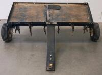 Agri-Fab 40" Tow-Behind Plug Aerator, Steel Frame, 24 Knives, Weight Tray, Pin Hitch - 2