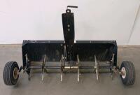 Agri-Fab 40" Tow-Behind Plug Aerator, Steel Frame, 24 Knives, Weight Tray, Pin Hitch - 6