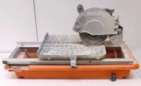 Ridgid R4030 7-Inch Wet Tile Saw, 6,500 RPM, 9A, 24&rdquo; Rip Capacity, Serial CS18056DK10240