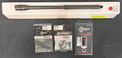FN AR-15 16" 5.56 NATO Mid-Length Barrel Kit with CMMG ZEROED Muzzle Brake & Accessories