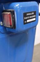 Central Machinery 20 Gallon Parts Washer With Pump, 5.25 GPM, Model 60769, Blue/Red - 4