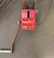 (2) Freestanding Steel Winch Post Set With Tripod Base & Manual Cable Winches, 8Ft, 1,500 lb Capacity - 2