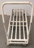Industrial Platform Cart, 3,600 lb Capacity, Steel Slat Deck, 6-Wheel Design - 2