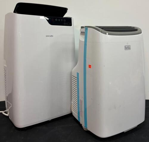 Black+Decker BPACT08WT 8,000 BTU & SereneLife SLACP14 14,000 BTU Portable Air Conditioners (FL 10)