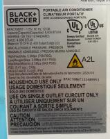 Black+Decker BPACT08WT 8,000 BTU & SereneLife SLACP14 14,000 BTU Portable Air Conditioners (FL 10) - 7