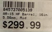 CMMG AR-15 16" 5.56mm Mid-Length Barrel & Zeroed Accessories (9) - 2