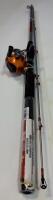 Zebco 404, Zebco 202 & Shakespeare Catfish Spincast Fishing Rod & Reel Combos, 2Pc Sets (FL 1) - 4