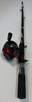 Zebco 404, Zebco 202 & Shakespeare Catfish Spincast Fishing Rod & Reel Combos, 2Pc Sets (FL 1) - 7