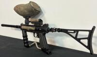 Tippmann A-5 Paintball Marker, Serial #488685, Camo Wrapped, Semi-Auto, Hopper/Sight - 3