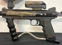 Tippmann A-5 Paintball Marker, Serial #488685, Camo Wrapped, Semi-Auto, Hopper/Sight - 4
