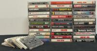 Lot of 45-50 Rock/Metal/Reggae Cassette Tapes &ndash; White Lion, GWAR, Bob Marley, Black Sabbath, Skid Row (FL 7)