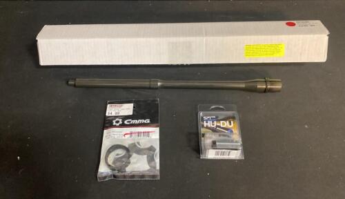 AR-15 16" 5.56 Midlength Barrel Kit w/ CMMG Handguard Ring & SPT HU-DU 223/5.56 Muzzle Device (9)