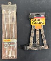 Coleman Folding Camp Oven, Duracell 1300 Lumen Flashlight, Outers .22 Cleaning Rod, Allen Arm Guard (FL 7) - 4
