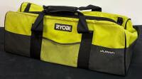 Mixed Lot: Ryobi Tool Bag, DieHard 750A Jump Starter, Stanley Simple Start, RedFuel Power Bank, SNOWJOE Light, Fox Racing Belt, Metal Tool Box (FL 4) - 4
