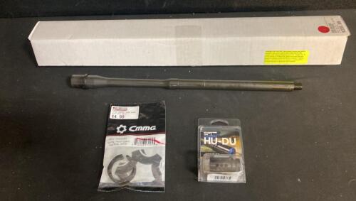 AR15 16" 5.56 Barrel, SPT HU-DU Muzzle Brake, CMMG Handguard Slip Ring Kit for Carbine (9)