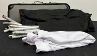 6ft x 5ft & 8ft x 7ft Curved Aluminum Trade Show Display Frame Kits with Fabric Graphic and Carrying Case (FL 13) - 2