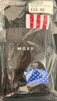 Versacarry Covert IWB Holster, Size 4, Hybrid Polymer/Brown Leather, 3.5" Barrel, RH, USA Made & Moxy American Flag Socks (FL 10) - 6
