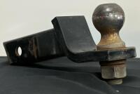 Bully Hitch Step for 2" Receiver with Trailer Hitch Ball Mounts & Two Rolls of Heavy-Duty Hook-and-Loop Fastener Tape (FL 2) - 4