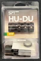SPT HU-DU .308 Muzzle Brake, 5/8x24 Thread, Blued Finish, New in Package, With Moxy Socks (FL 10) - 2