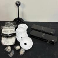 Logitech BCC950 ConferenceCam, 2 Canon imageFORMULA P-215II Scanners, Clinton CE-IDXDPC(B) Kits (FL 9)