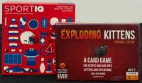 Funko Pop Slash #51 + Game Night Bundle | Exploding Kittens, SportIQ, UNO, Skip-Bo, Monopoly Deal & More (FL 2) - 5