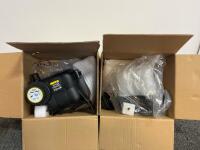 Black Synthetic Leather Full Set Seat Covers with Diamond Stitching for Two-Seater Pickup Trucks retails for $169.99, (2) coolant resevoirs each retail for $39.99, large air filter retails for $105.00 (spot #2) - 2