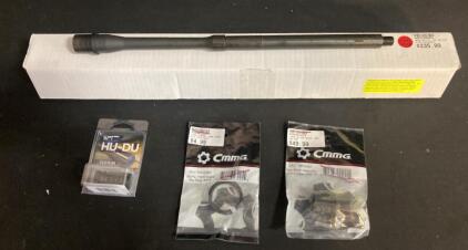 16" AR-15 5.56 Barrel Midlength Kit with .936 Gas Block, SPT Muzzle Brake, CMMG Parts (9)