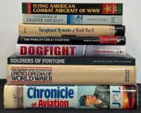 WWII Military Aviation & History Book Lot &ndash; Fighter Aircraft, Dogfights, Encyclopedia, Chronicle (FL 4) - 4