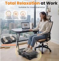 AXV FR-78 Vibration Plate, 120 Speeds, Bluetooth, Resistance Bands, Remote Control (FL 7) - 3