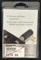 SPT HU-DU 6.5 Creedmoor Muzzle Brake, 5/8x24 Thread, New in Sealed Package, With Moxy Socks (FL 10) - 3